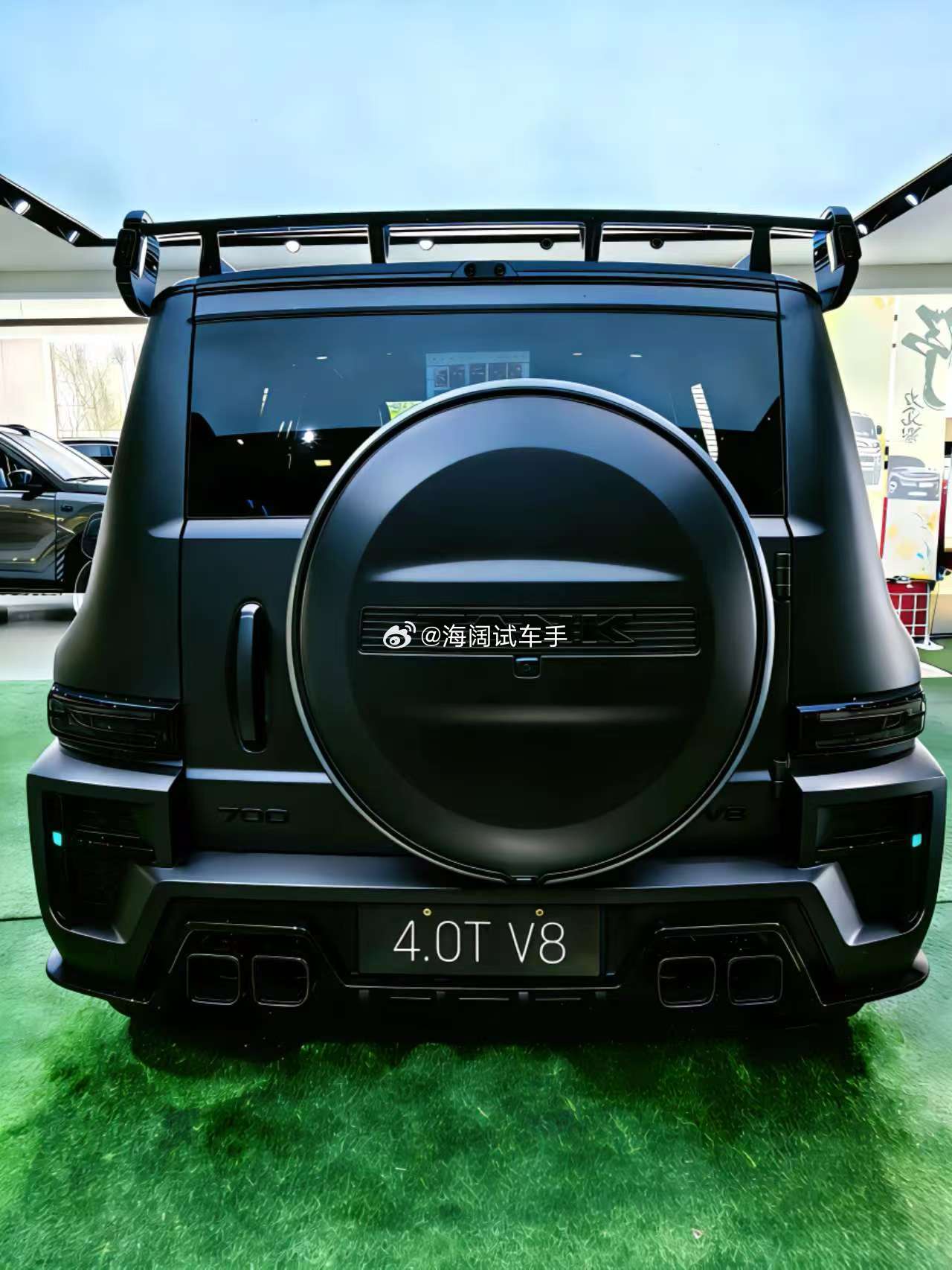 这是4.0V8？？？真的假的？？？海阔试车超话