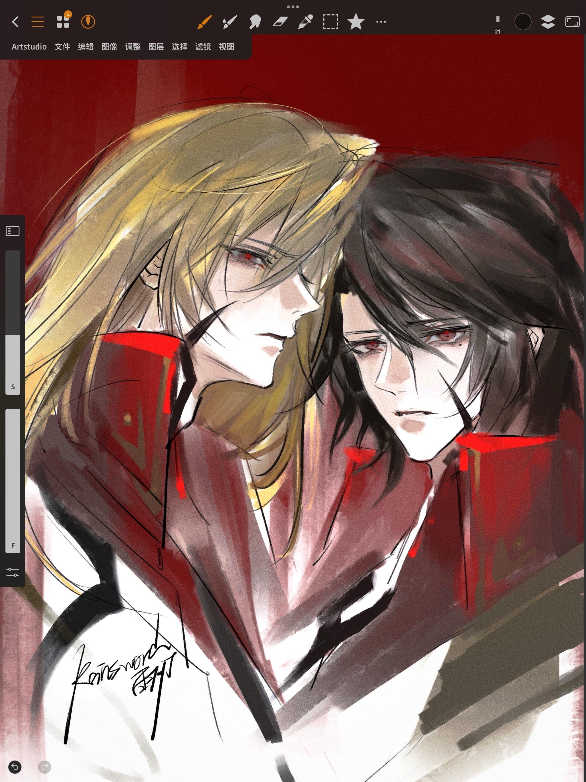 我女儿李信一直在哭！