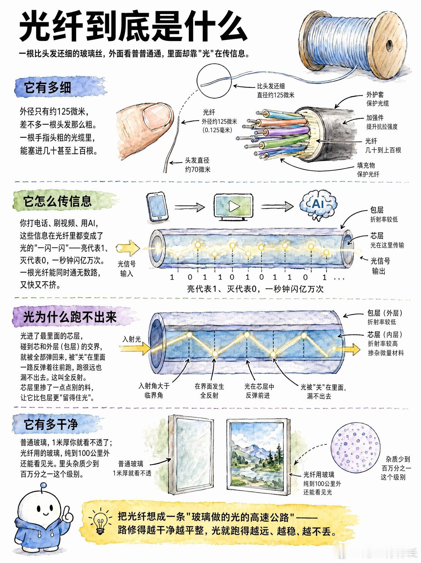 学习一下光纤材料股票