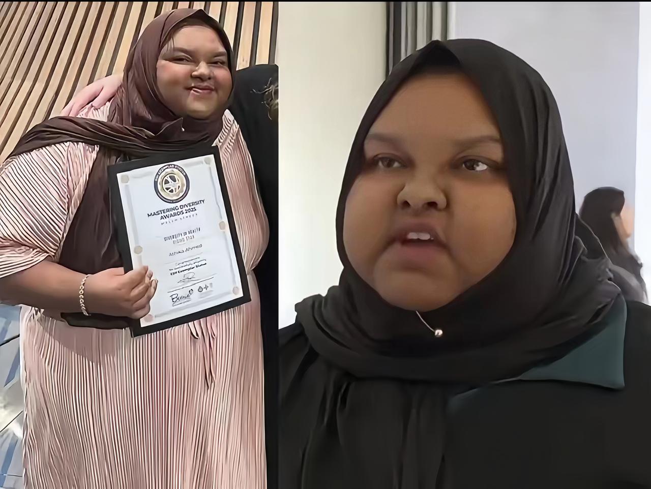 英国新任健康大使，透着一股聪明又能干的样子。

她在采访中呼吁人们要定期体检，合