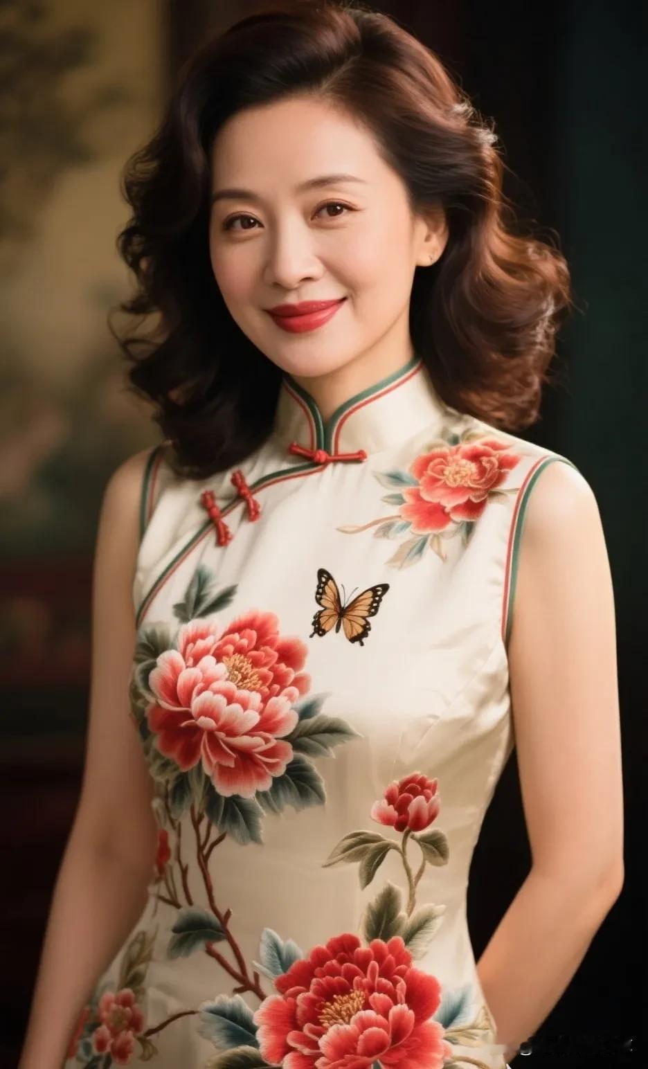 50多岁了，穿旗袍还好看吗？
