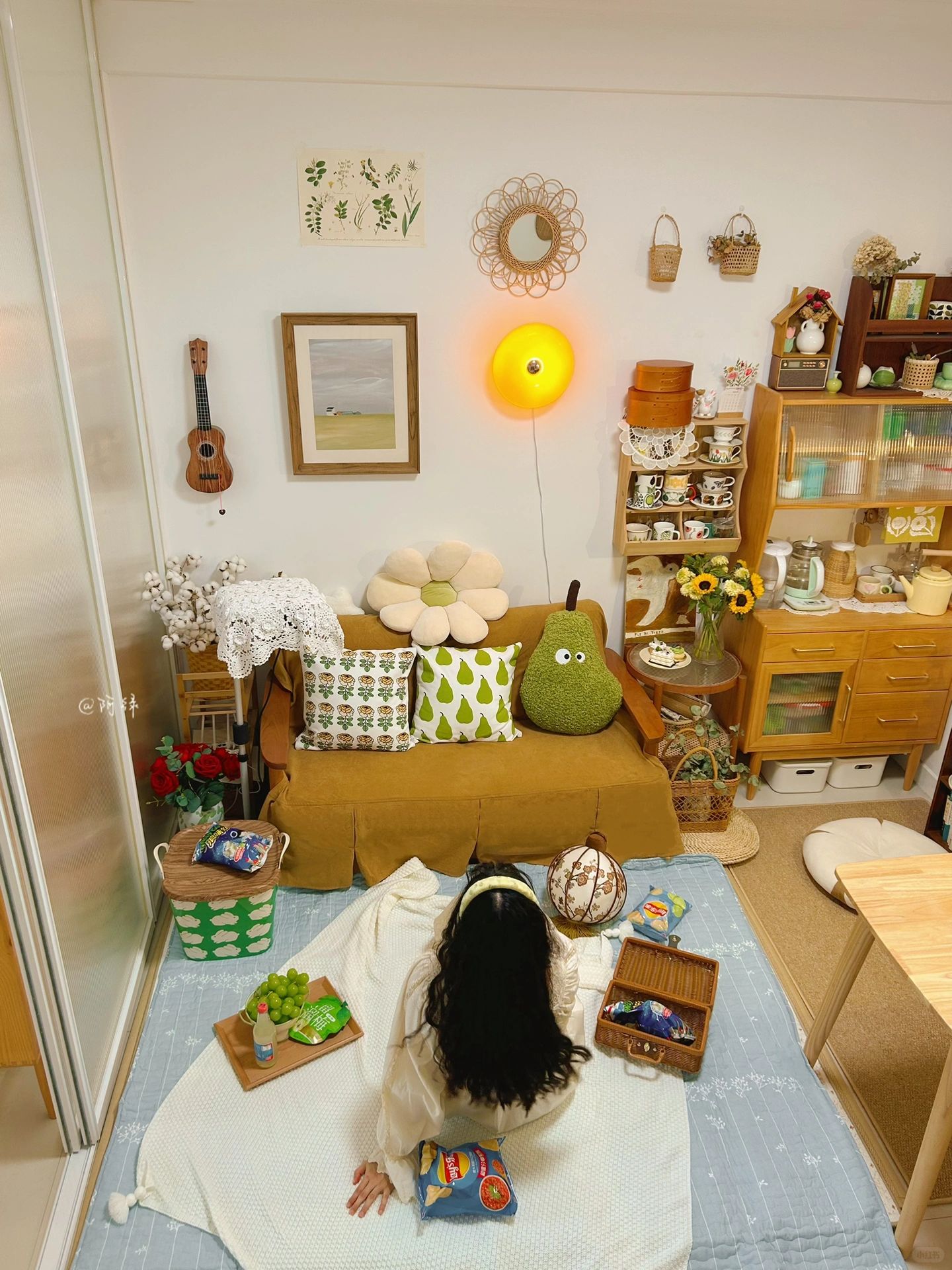 42㎡一室一厅🏠 冬日猫在温暖小家不想出门啦