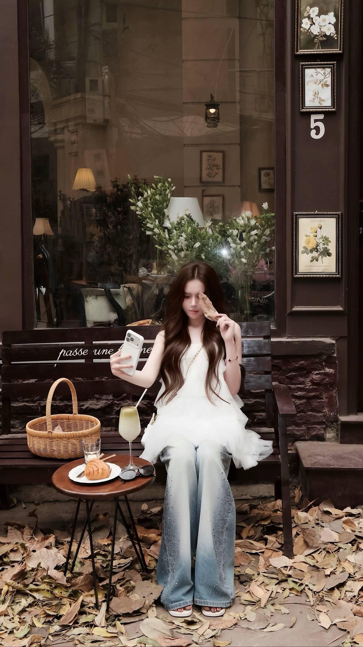 美女休闲穿搭分享