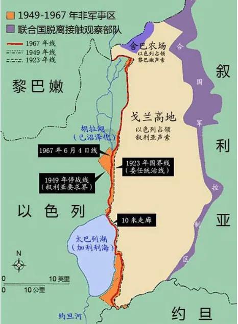 #为什么以色列只抢巴勒斯坦的土地?#以色列不止抢了巴勒斯坦的土地，还抢了叙利亚的