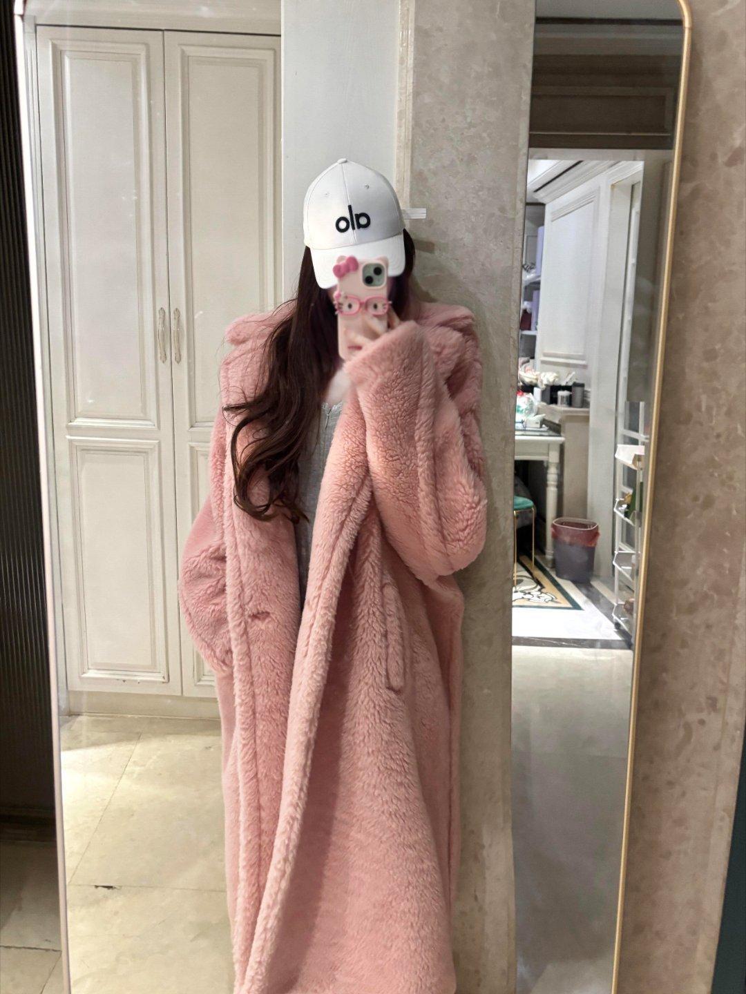 冬天就这样穿啦 ！！降温穿🐻大衣啦 