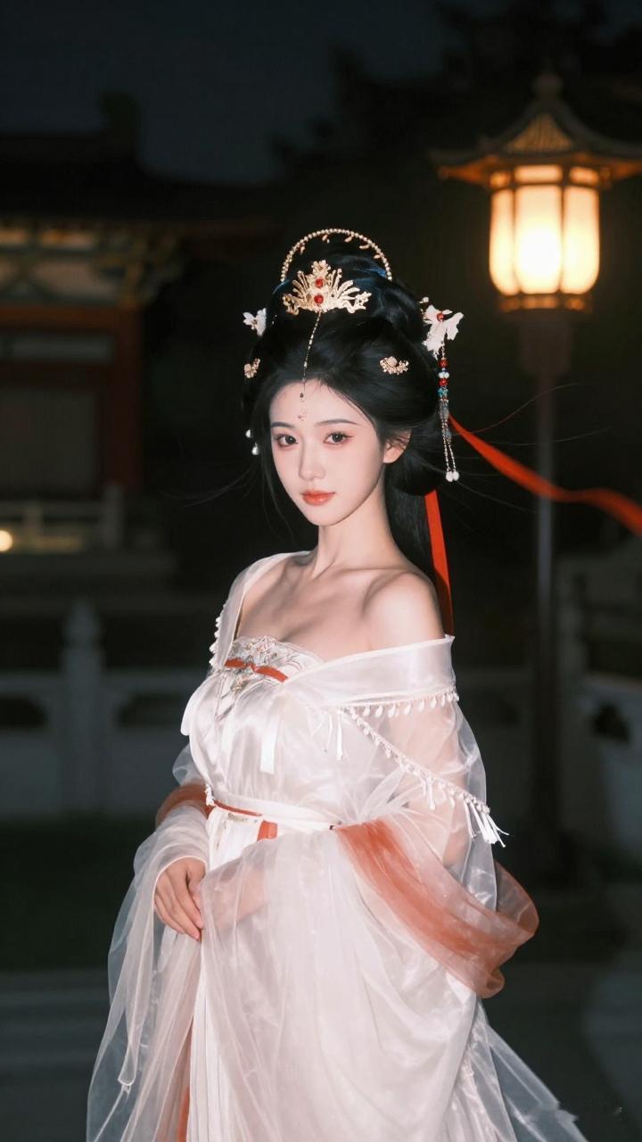 什么样的穿搭可以成为气质女神? 穿越时空的古典美人，一袭白衣，惊艳了岁月