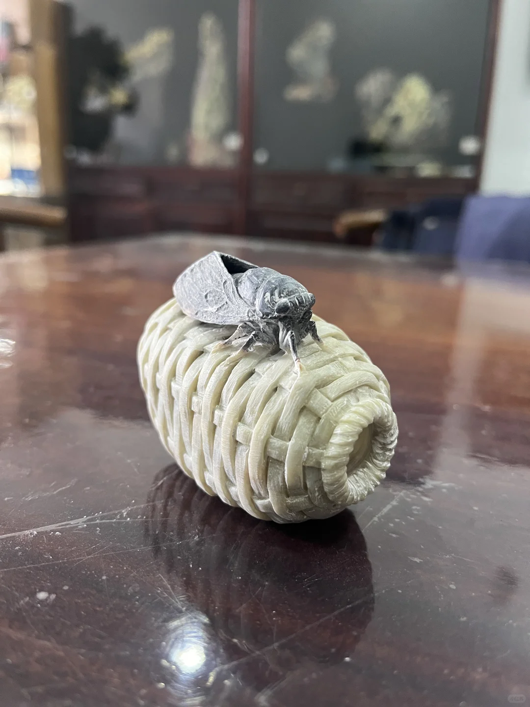 独特的手工艺术 蝈蝈 手工艺品 鸣虫文化 手工艺之美 精致手工艺