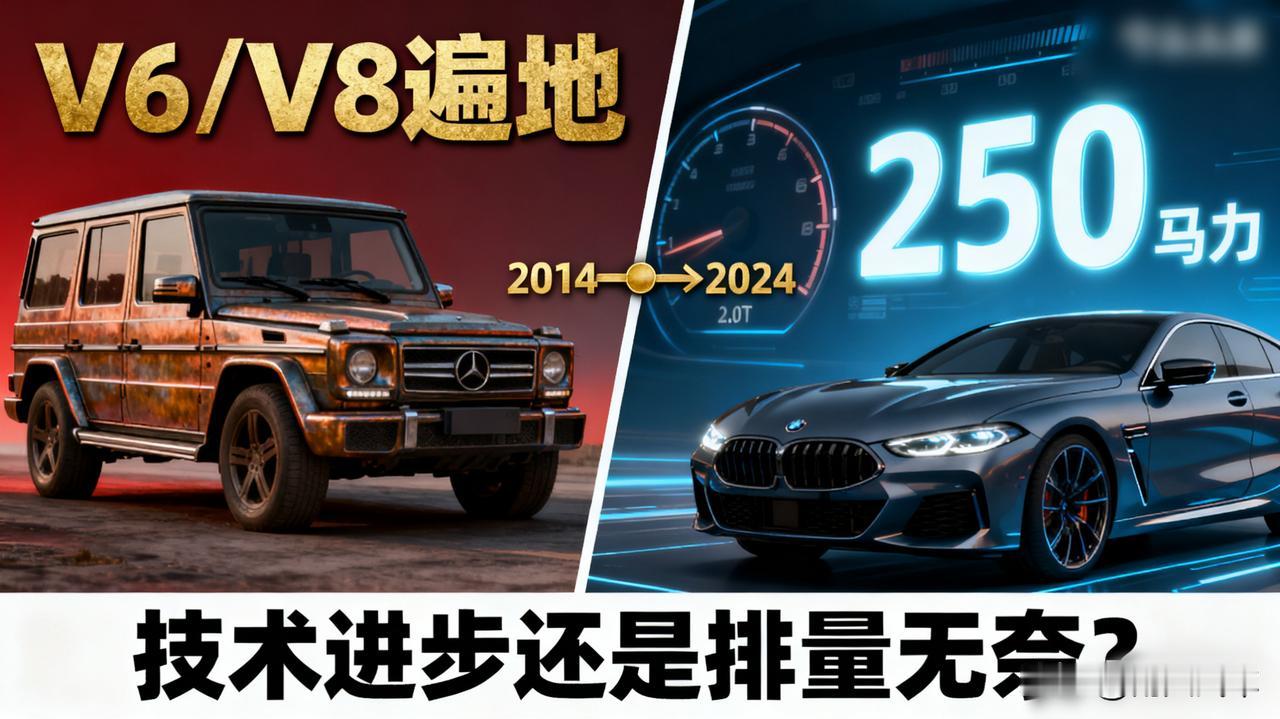 2.0T的发动机，现在看就是“大排量”了？

想想十年前，满街都是V6、V8，现