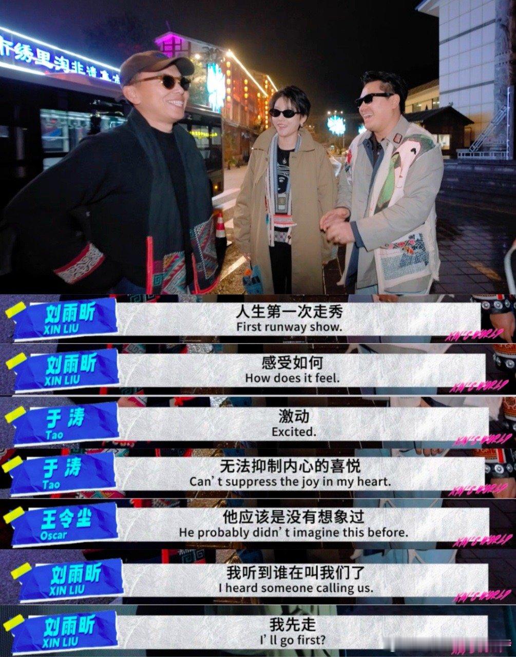 刘雨昕Oscar上得了国际走得了村T昕世界向黔行 《昕世界XIN'S WORLD