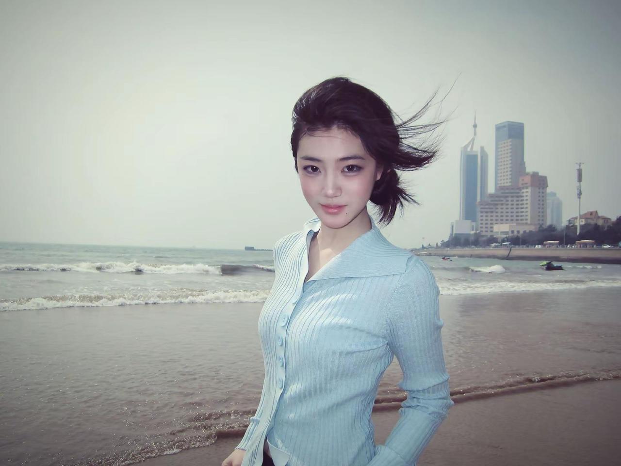 享受当下 才是生命的意义 海边ootd 180海边穿搭