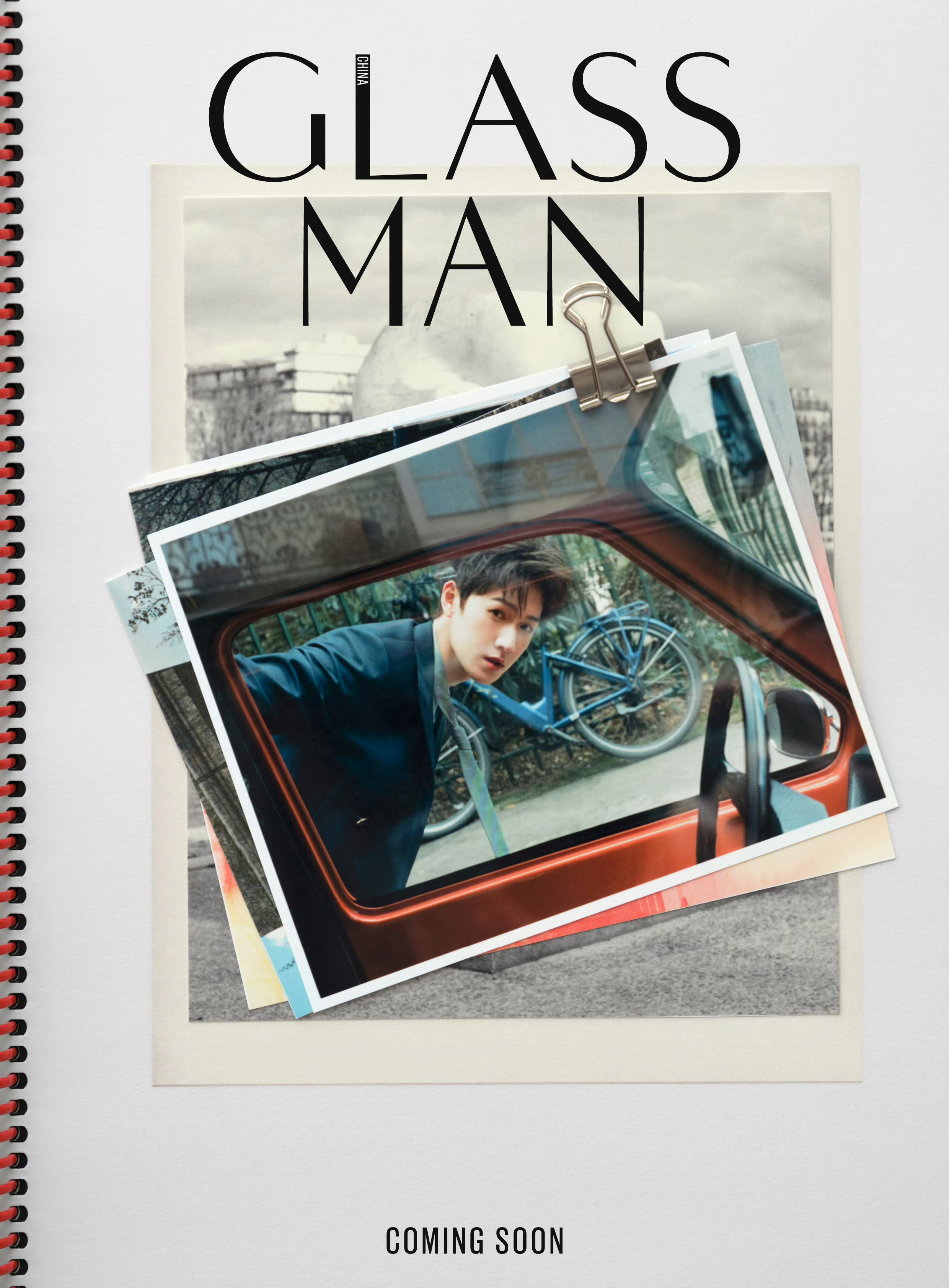 李昀锐lin  x  GLASS春季刊封面预告，小林巴黎Dior大秀行，拍摄的封