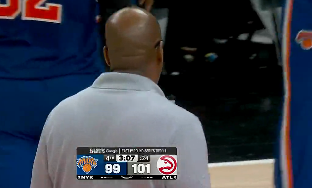 唐斯突破上篮被摁帽，阿奴诺比高难度压哨三分仅差老鹰2分