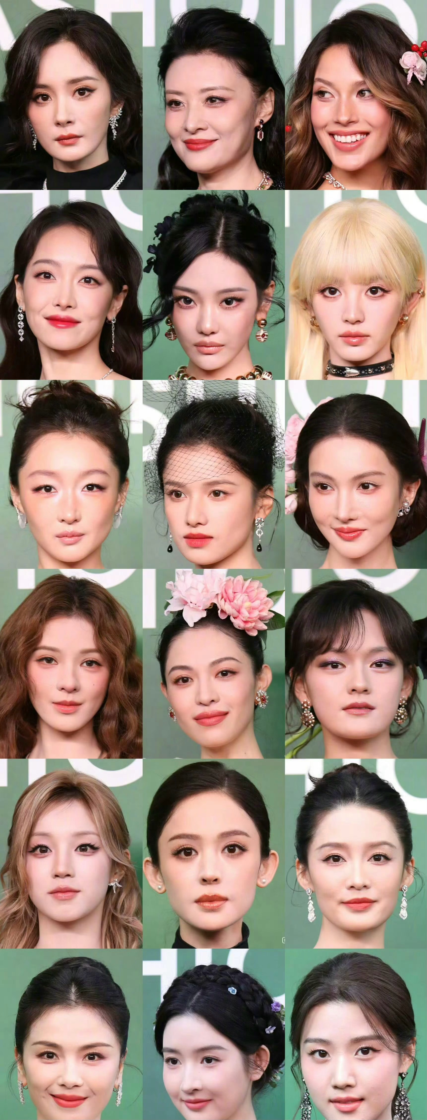谁赢了？[思考][思考][思考]VOGUE盛典百花齐放VOGUE盛典红毯 ​​​