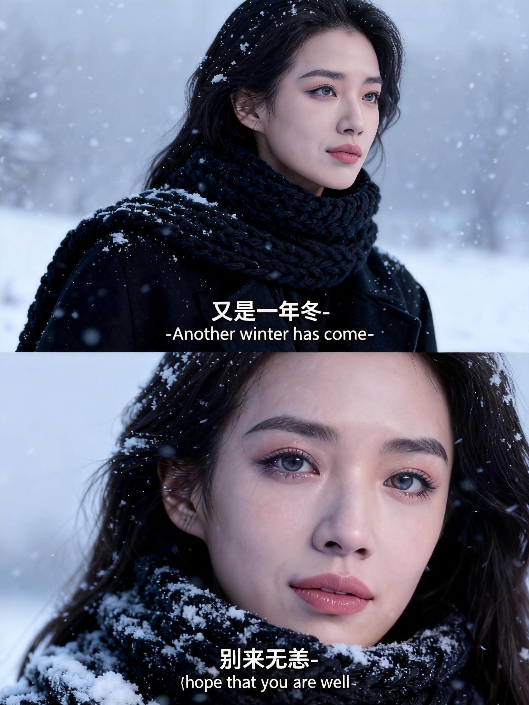 总以为时间过得很慢，可转眼又是一年冬。不知新冬可否胜旧冬。