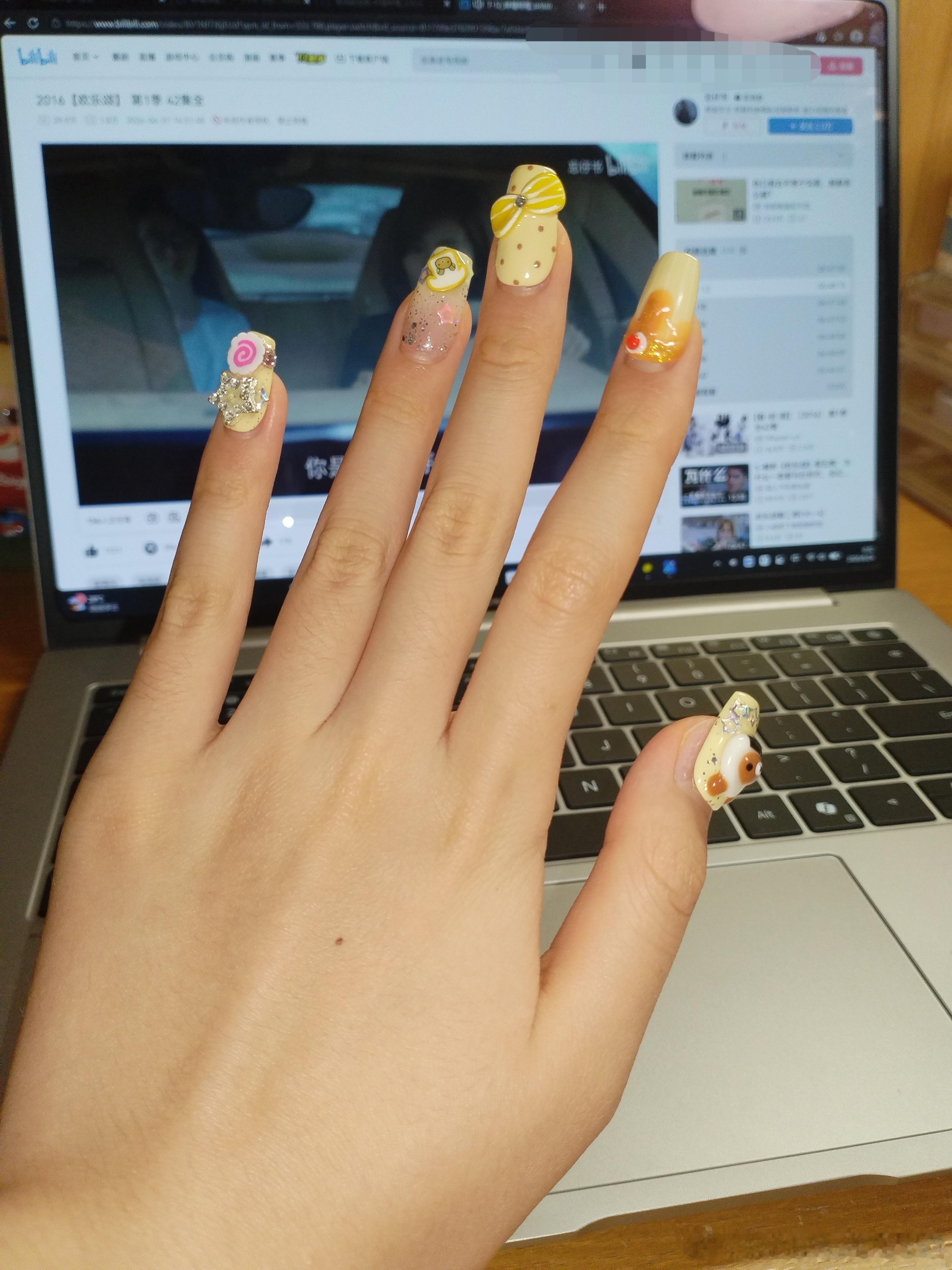 💅🏻38546 我的穿戴甲好不错～ 