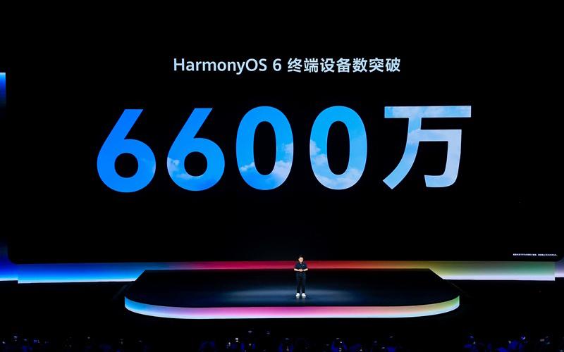 终端设备数突破6600万，华为鸿蒙生态实现历史性跨越。

在2026年华为开发者