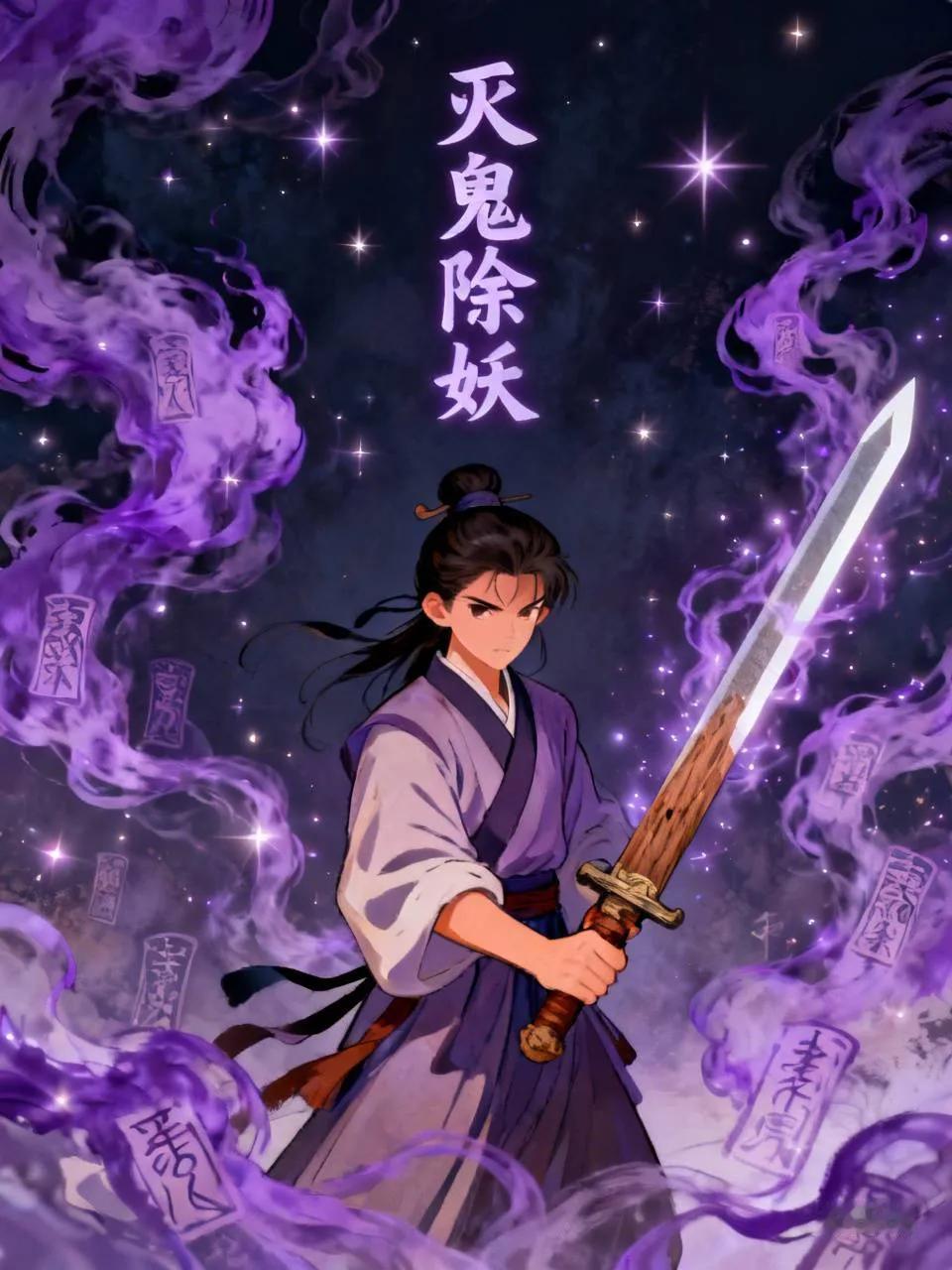 出上：笔落惊风雨，
对下：枪出吓鬼妖。
