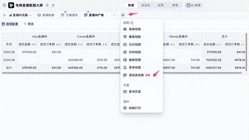 釘釘首創智能表格“透視表視圖”，AI表格Agent接入釘釘群