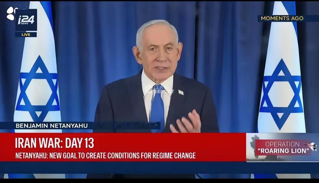 内塔尼亚胡今天放了狠话，说以色列已经成了“全球超级大国”。

​他在接受采访时表