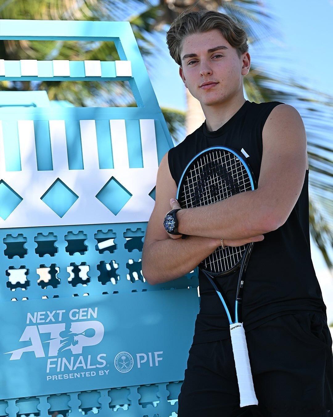 吉达海边定格瞬间📷ATP新生力量总决赛（由PIF呈现）今日开赛⏳网来不息ATP