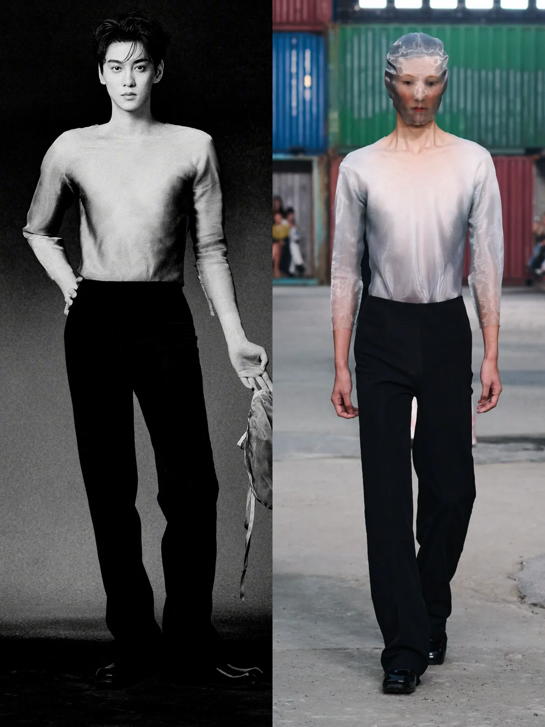 田栩宁上身Maison Margiela 2026高定