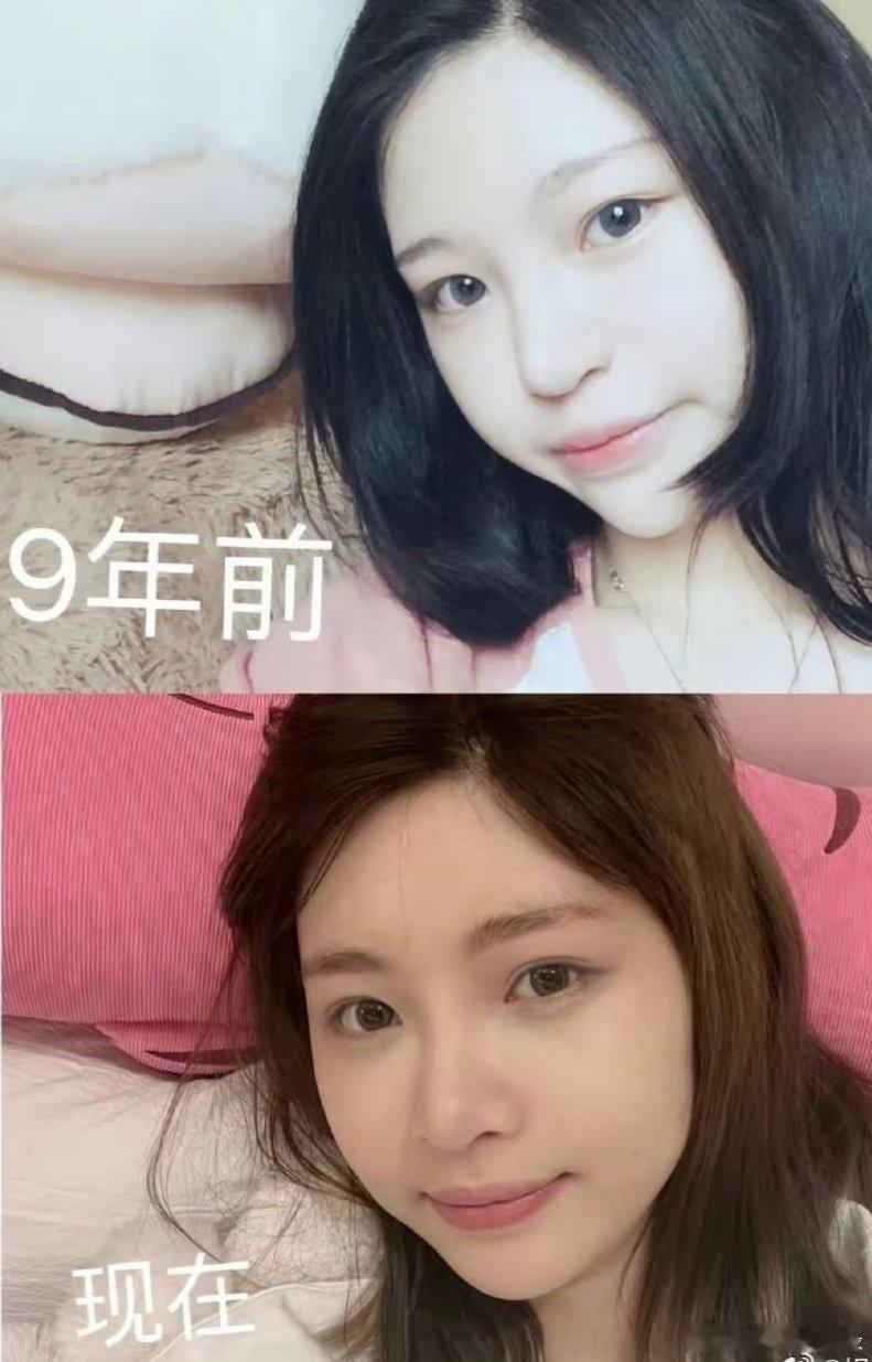 刷到痞幼9年前旧照，她从小到大颜值几乎没差，五官太抗打了，痞幼一路稳步变好，真的