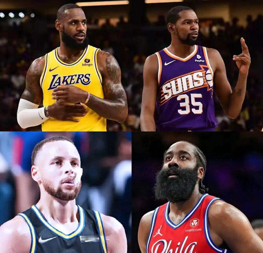 现役球员得分20+场次排名：
1、詹姆斯——1309场
2、杜兰特——1000