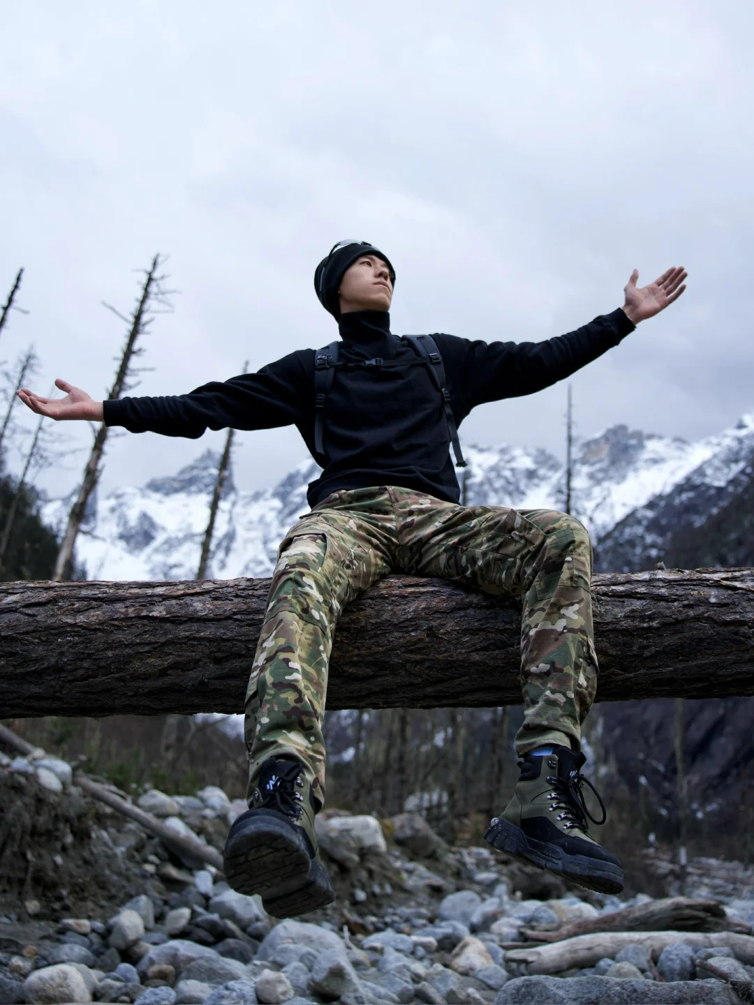 山川之景 白雪恺恺