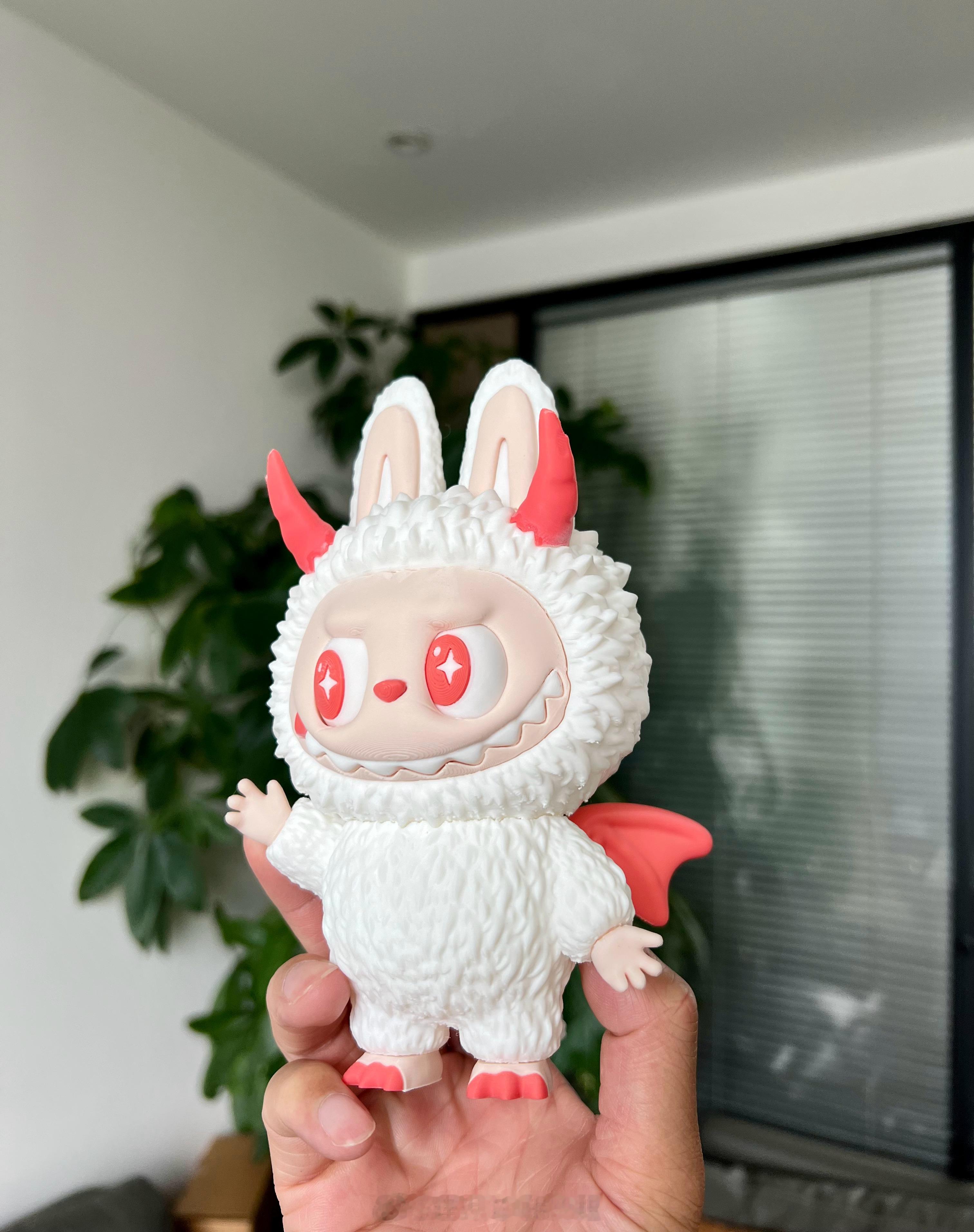 LABUBU这玩意儿是不是已经过时了？深圳一个车友送的，他用3D打印的还原度还可