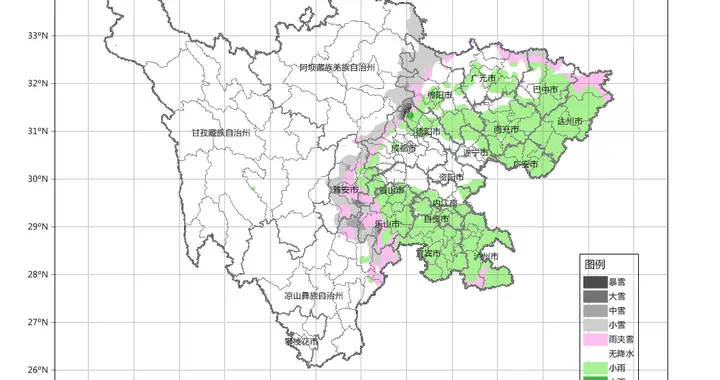 四川气象 四川省晚间天气预报（1月4日）