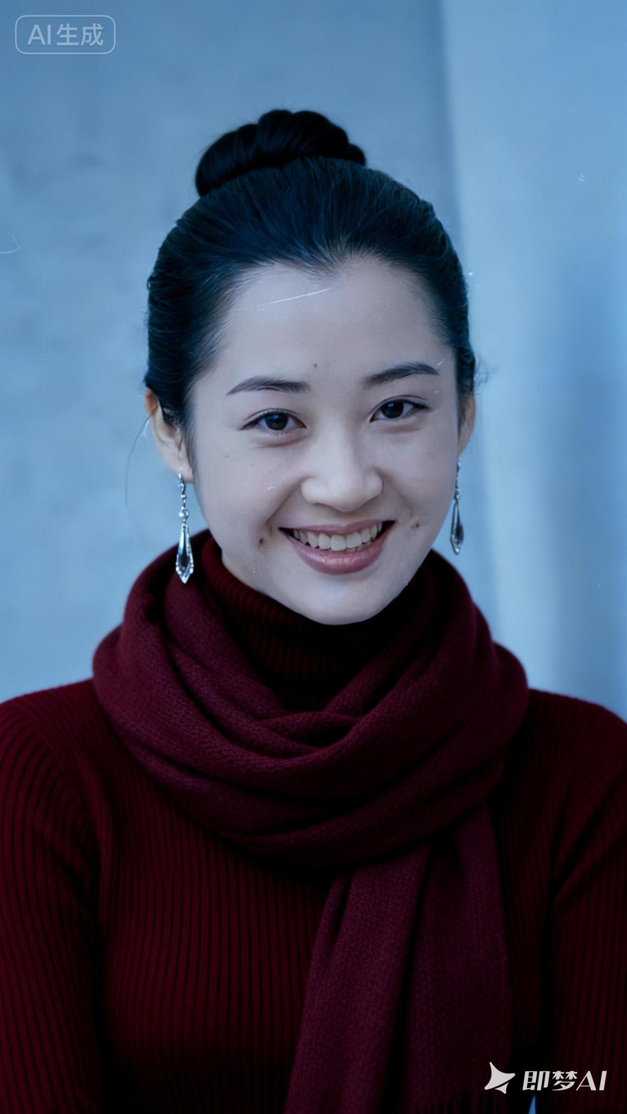 冬日暖阳下的微笑，温暖如初❤️