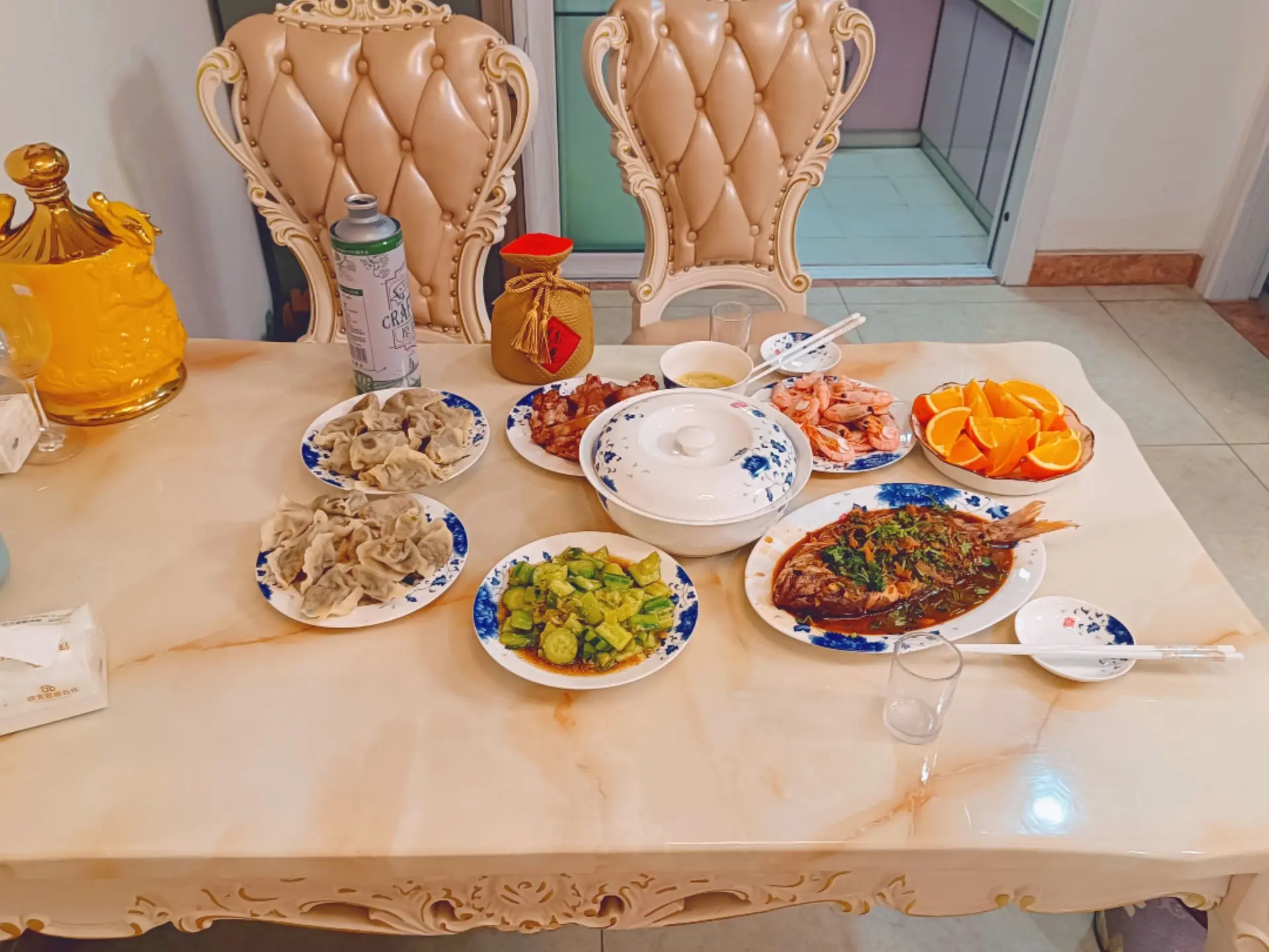 色香味俱全的家常美味 开饭喽