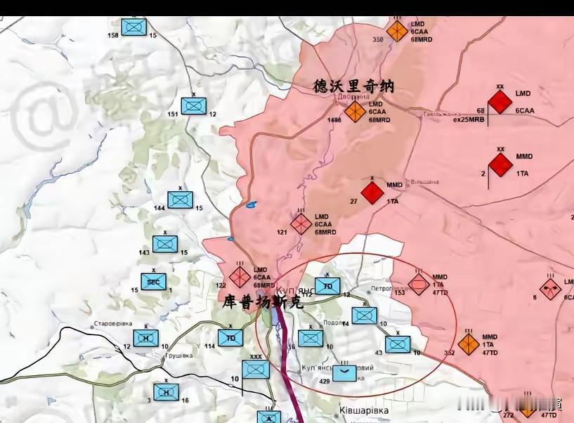 突发！俄军在库皮扬斯克包围乌克兰3个旅精锐部队，这次克兰掉进了包围圈，看起来已经
