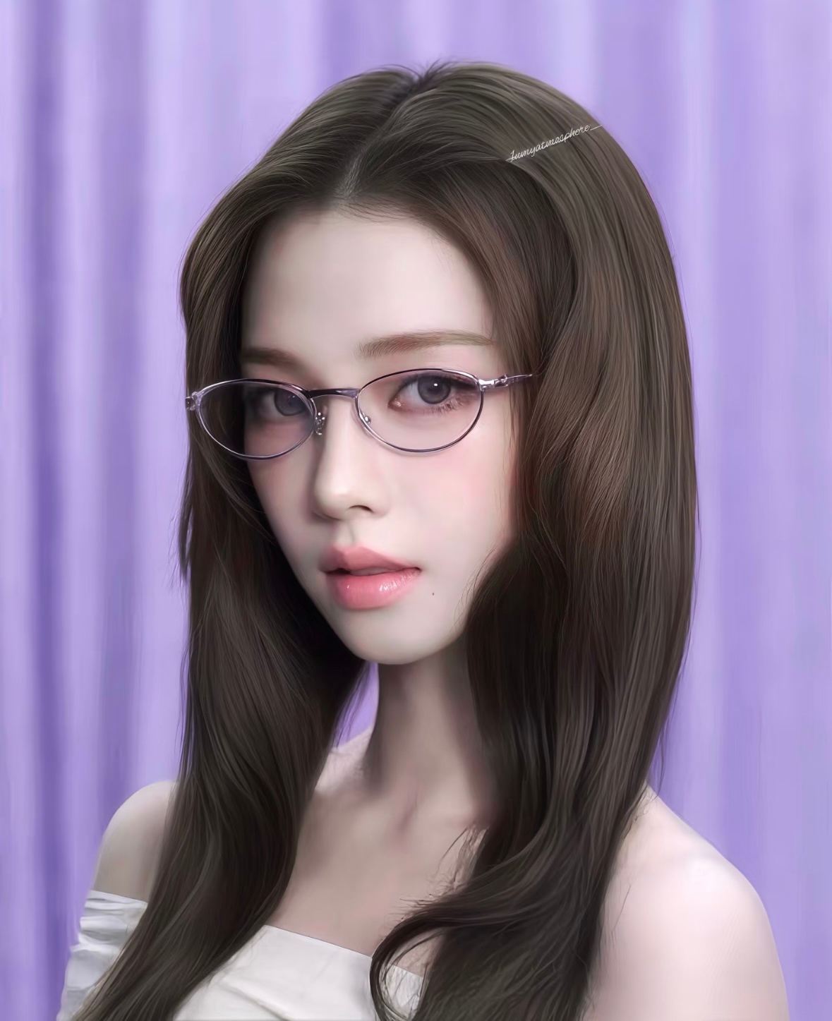 这张Karina真的好俊 水印打得像小刚卡…. 