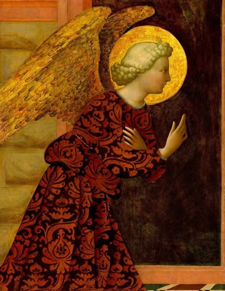 Masolino da Panicale（1383-1447）天使报喜Annun