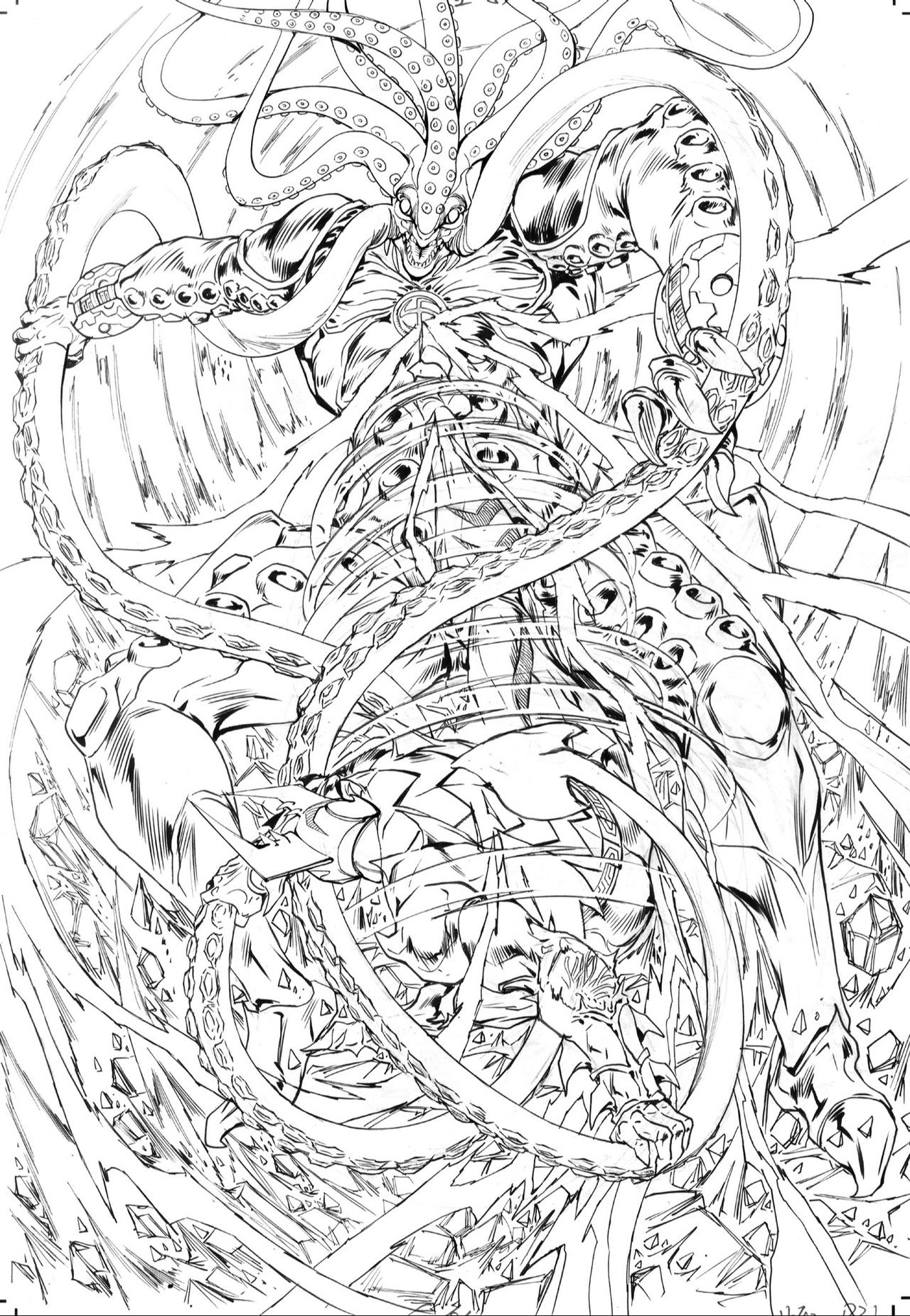 完整上色过程#画画 #国漫 #漫画 #动漫 #插画