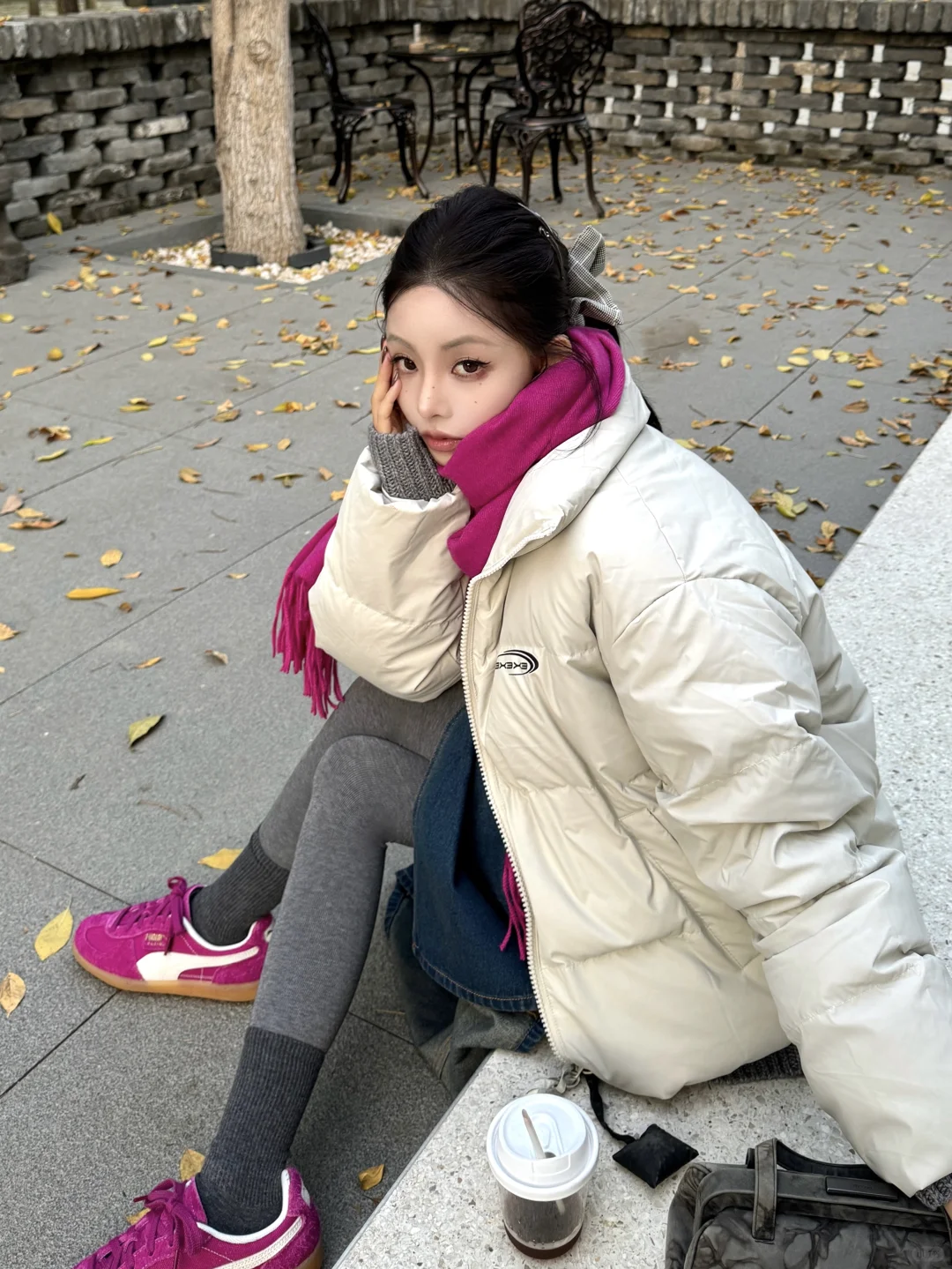 有点儿冷🧣