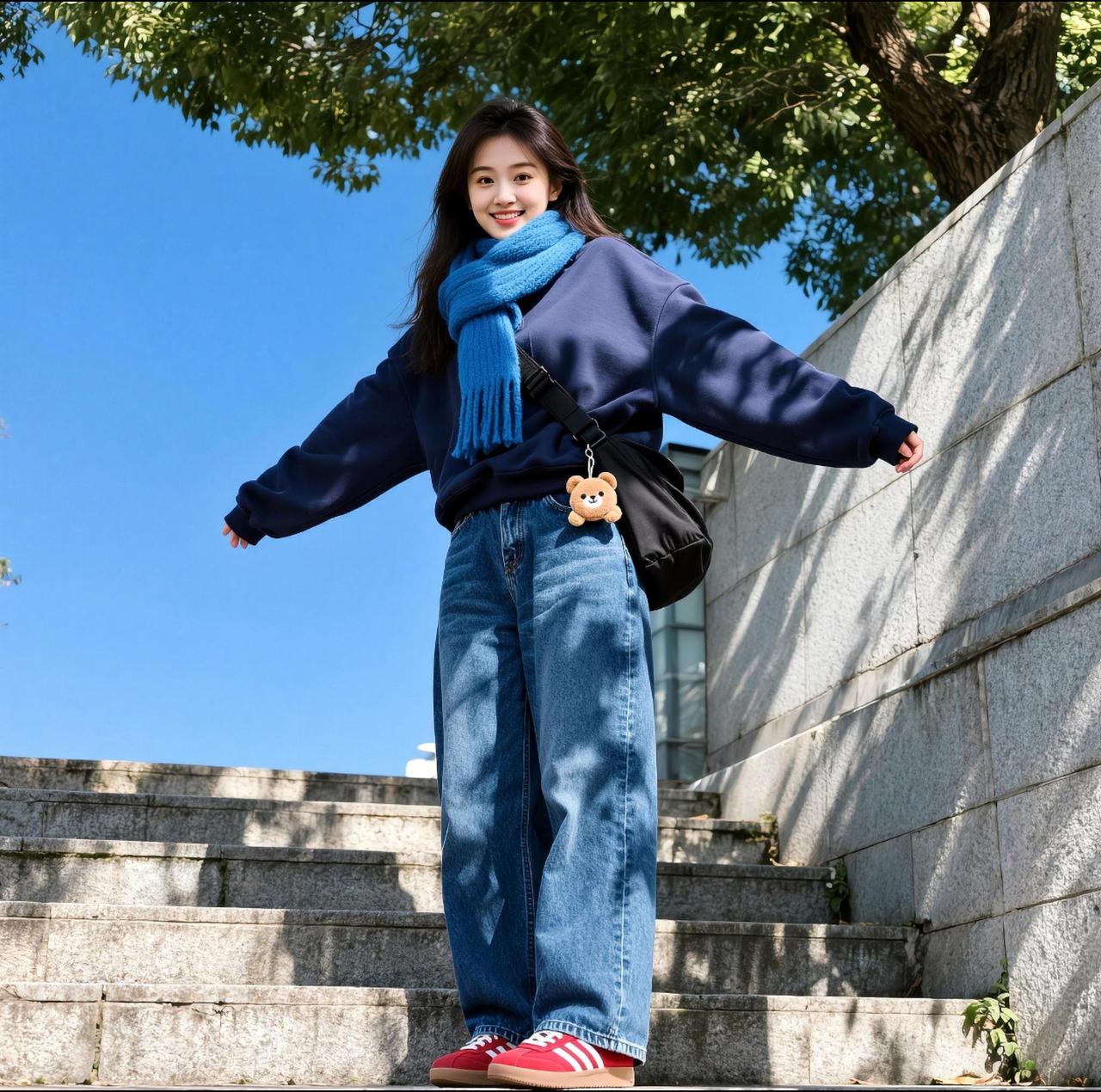 清透生活照 抖音ai创作 美女日常