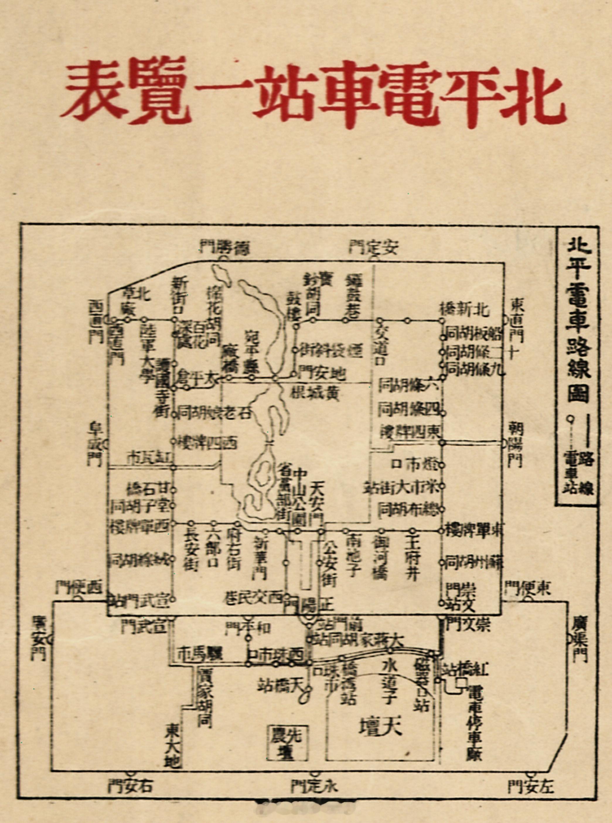 读碑知史老照片的故事 1934年老北京的官署、学校、旅馆、公寓、公园、会馆地址以
