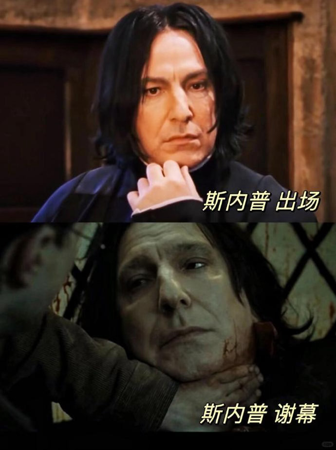 哈利波特各个角色出场和谢幕 