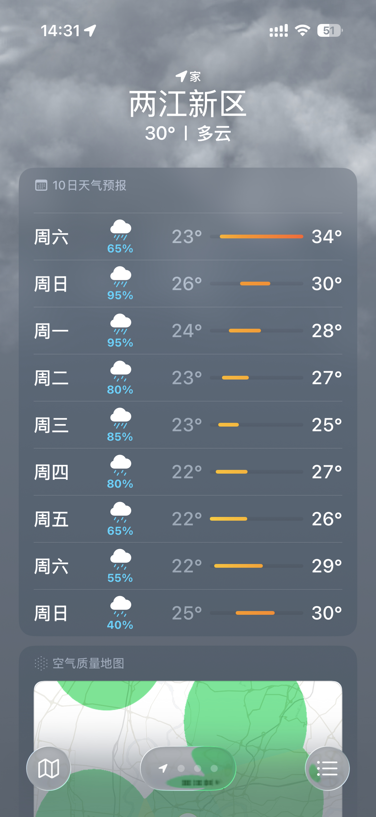 广东暴雨我真的没内裤陪你闹了重庆也没放过我论忧郁程度，重庆恐在伦敦之上 