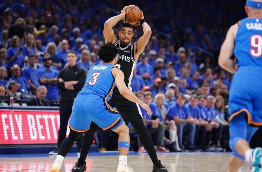 NBA战术解析 雷霆临场指挥马刺vs雷霆 📊 拆解雷霆这波关键挑战：一次挑战，