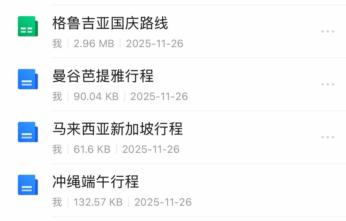 J人和P人旅游时的区别 本J人向来都是做攻略的那个所有的机票酒店行程安排一人搞定
