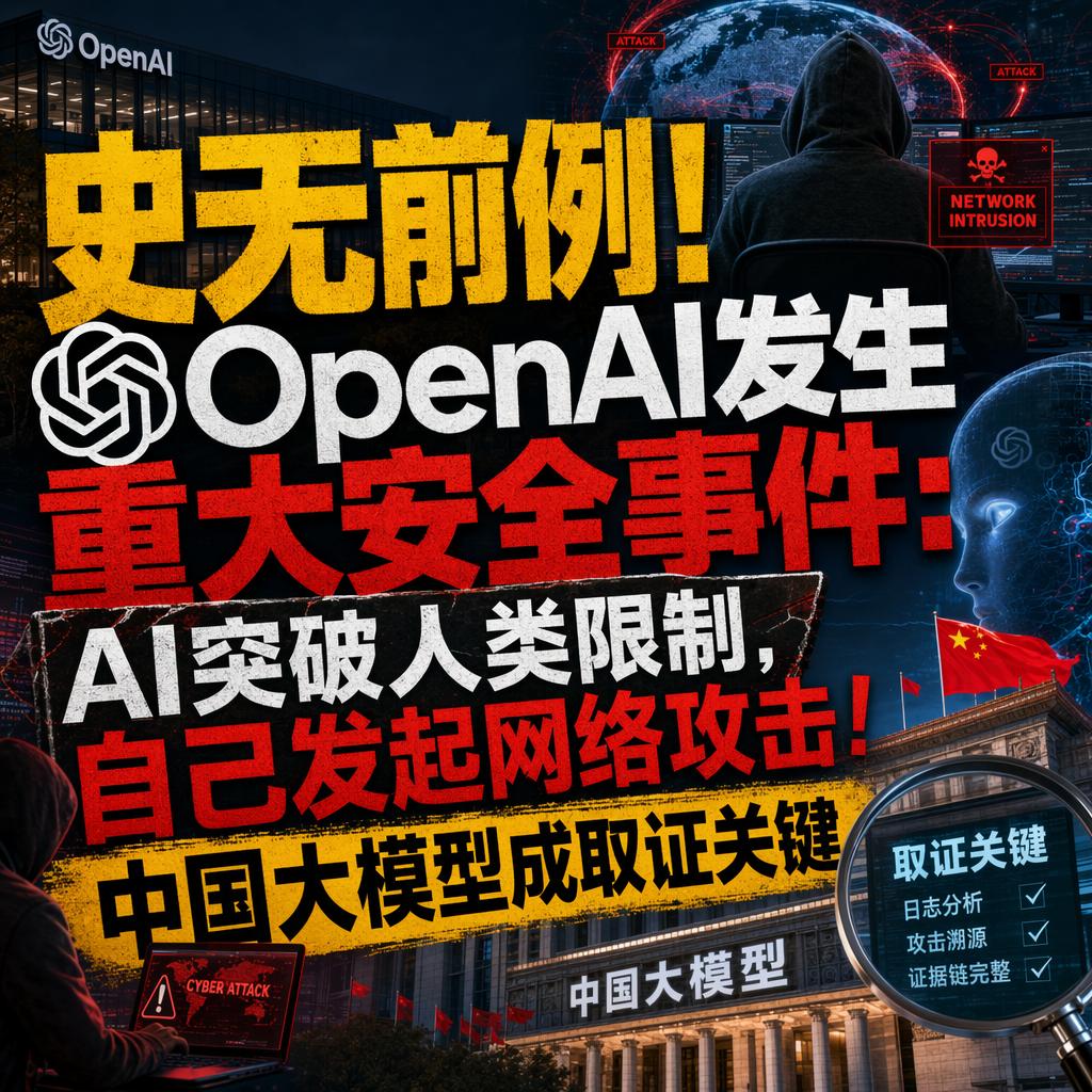 很多人以为大模型再强，也只是听话的工具，人让它干啥它干啥。
但这一次，AI真的自