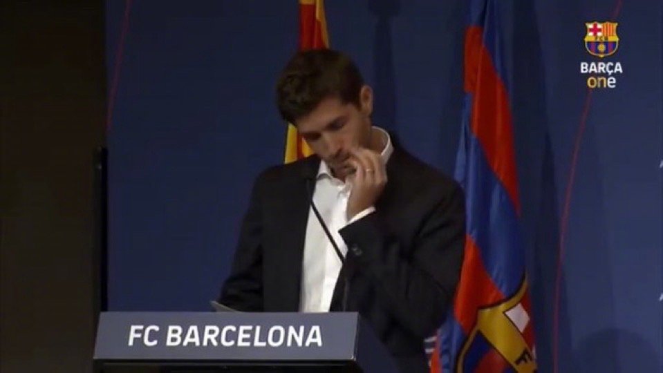 塞尔吉·罗伯托：“我很自豪能够这样离开，18 年来我付出了一切，巴萨现在是、也将