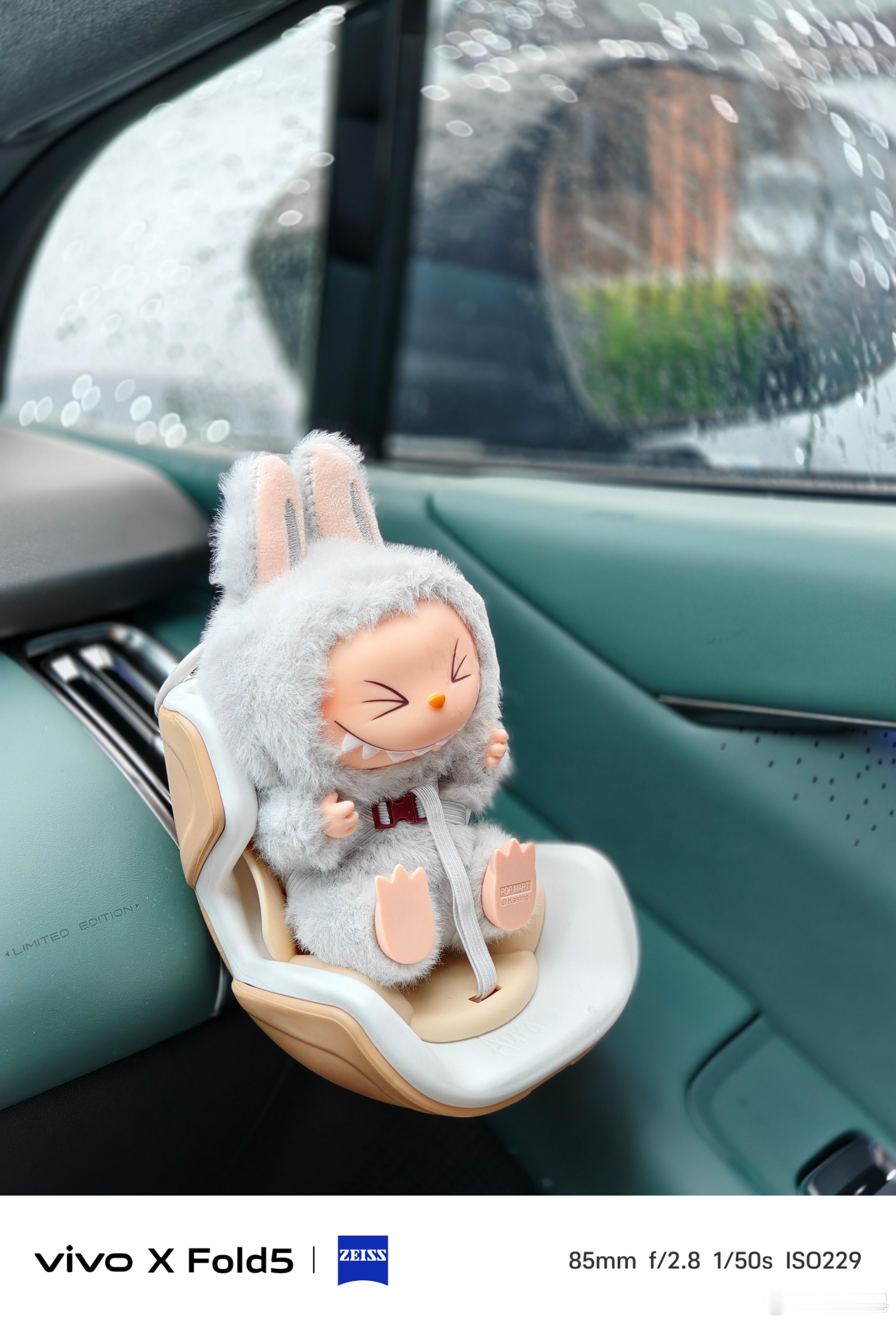 不要在车里放小玩偶了 我之前放了个这个，当时还给它安排了一个座椅，现在想想，如果