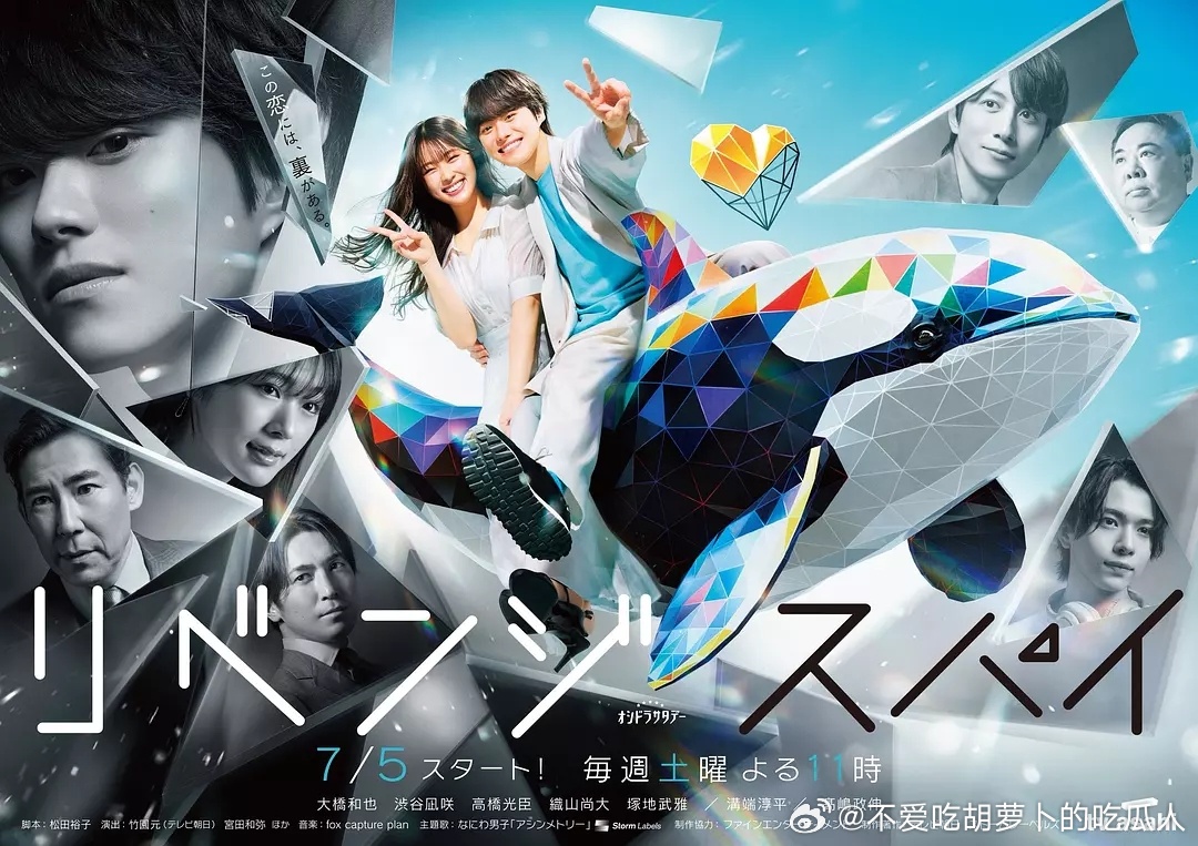 今日新剧上线 日本爱情悬疑剧复仇间谍 今日上线！主演：大桥和也（浪花男子） 、涩