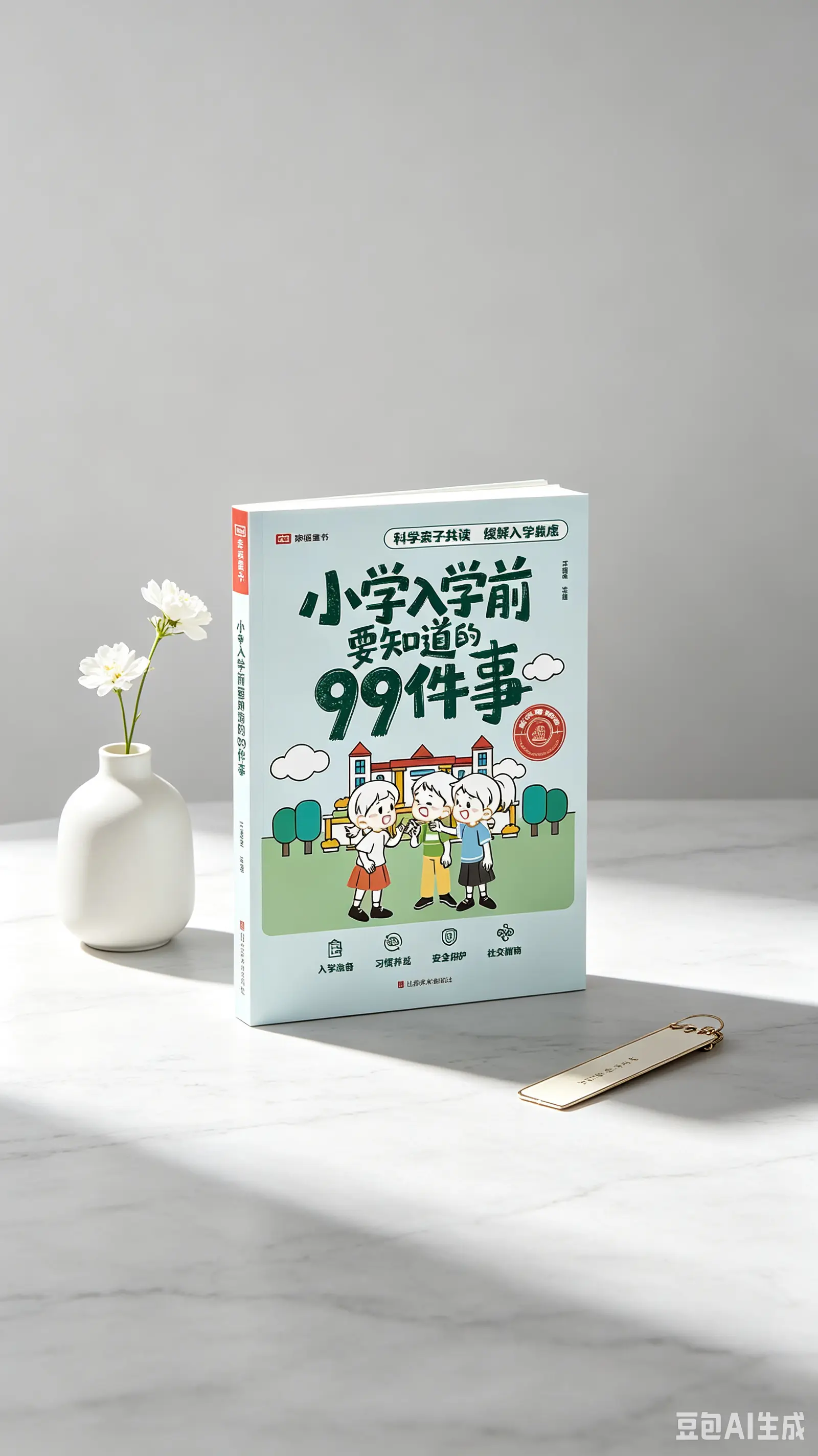 小学入学前要知道的99件事亲子共读趣味漫画 幼小衔接指南