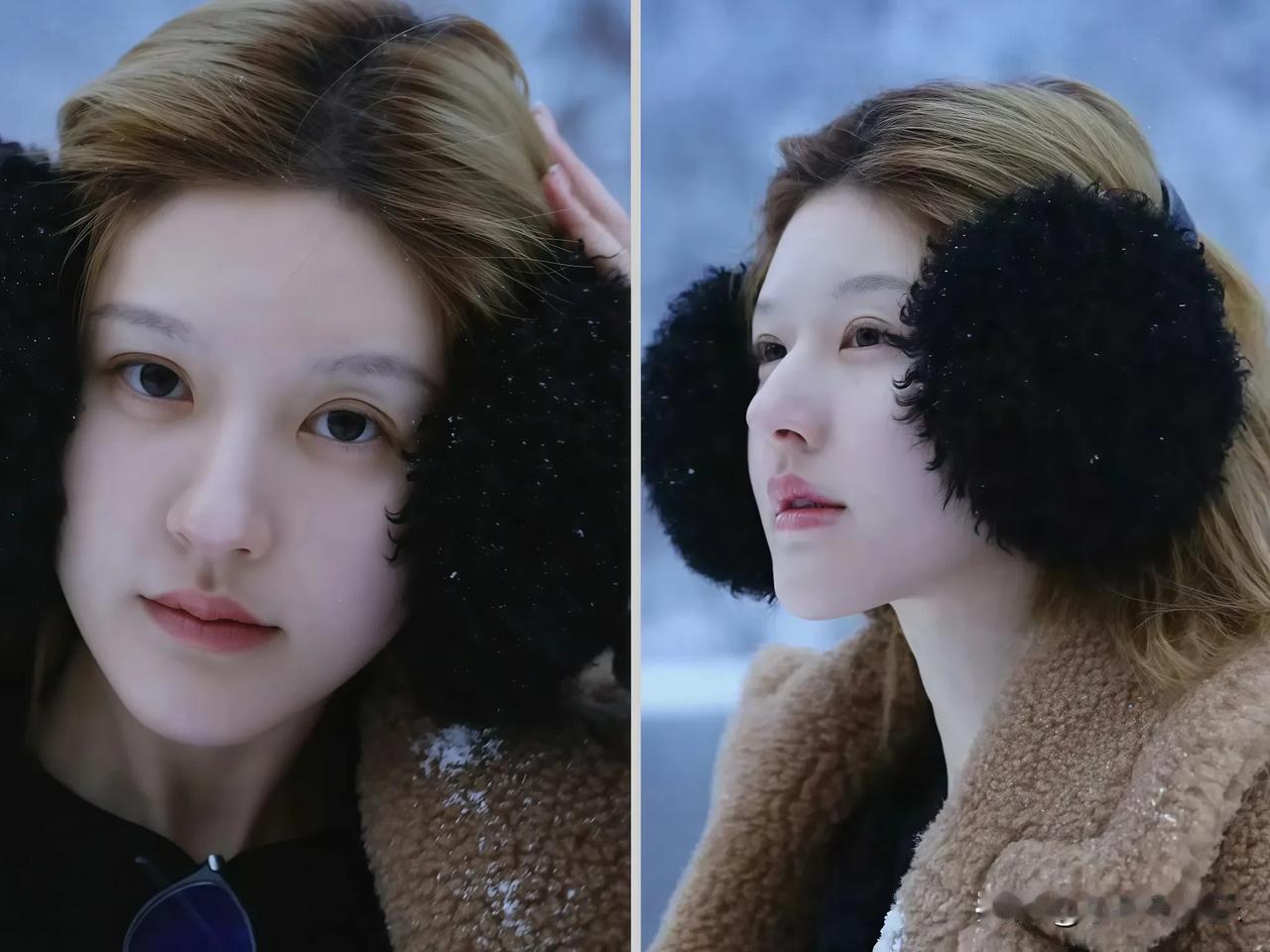 没点进来还以为是哪个外国美女

点进来一看

居然是赵露思

果然长得好看的人可