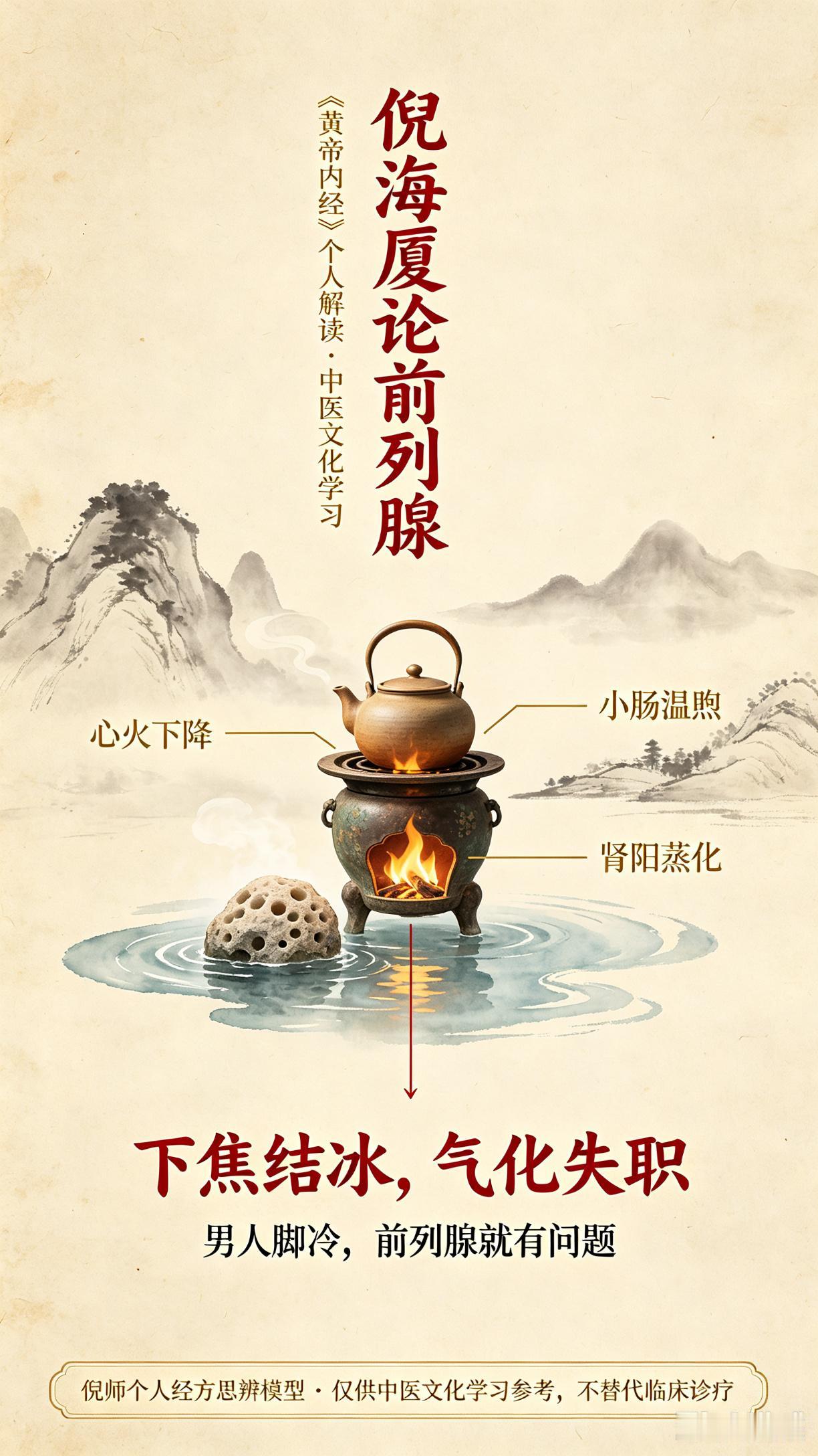 倪海厦老师｜男性前列腺问题完整解读🔥
 
很多人以为前列腺只是局部器官病变，倪